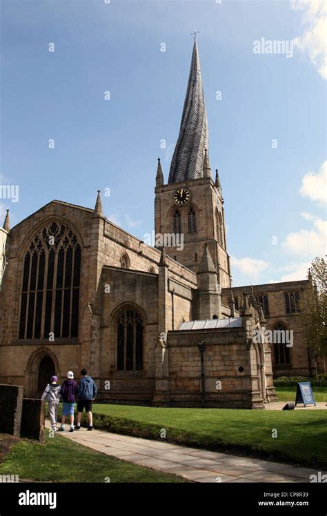 St Mary And All Saints Parish Church In Chesterfield Known As The