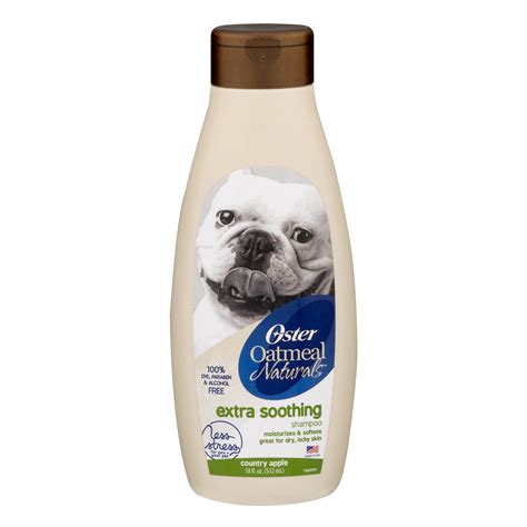 Oster Oatmeal Naturals Extra Soothing Dog Shampoo With Country Apple