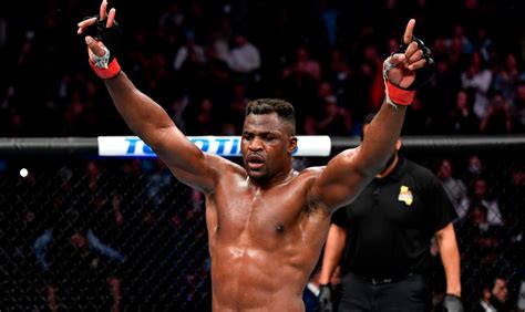 Francis Ngannous New Pfl Contract Guarantees His Opponent Will Get