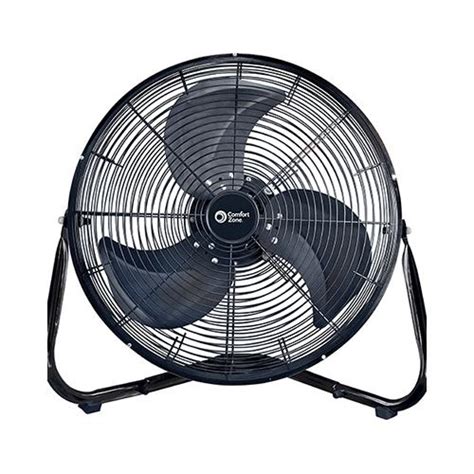 Comfort Zone Czhv B High Velocity Cradle Fan Black Amazon