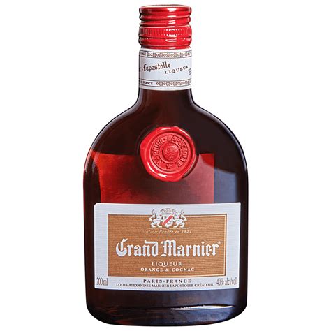 Grand Marnier Liqueur 200 Ml Round Bottle Applejack