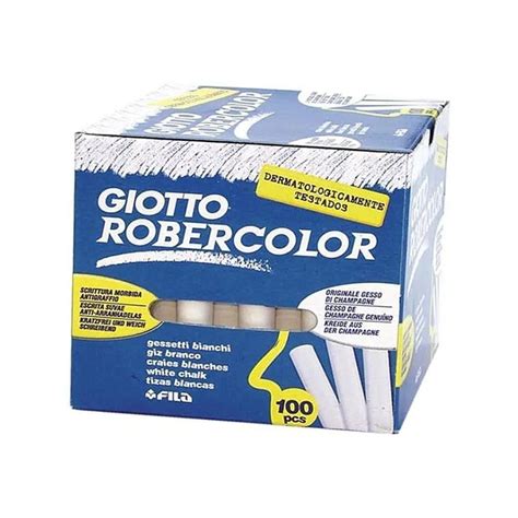 GIZ ESCOLAR BRANCO CX C 100PC GIOTTO