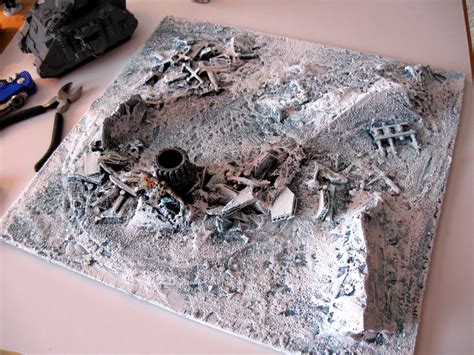 Snow Terrain Warhammer 40000 Terrain Wip Gallery Dakkadakka