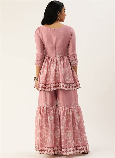 Ethnic Fashion Online Pink Kurta Sets