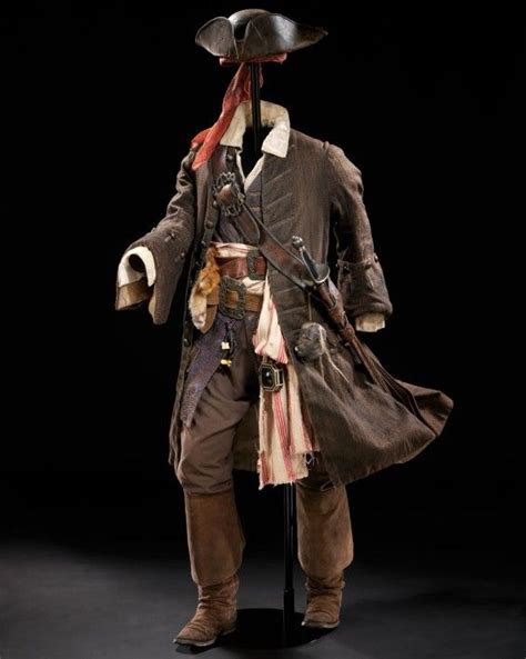 Jack Sparrow Costume From Pirates Of The Caribbean Designed By