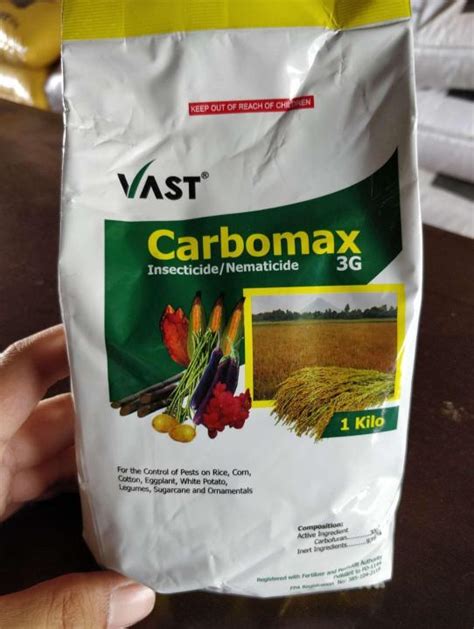 CARBOMAX 3G SAME AS FURADAN INSECTICIDE NEMATICIDE 1 Kilo Lazada PH