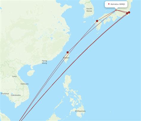 Flights From Singapore To Komatsu Sin To Kmq Flight Routes