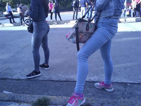 230 Sexy Latina Babe W Fine Booty In Tight Jeans At The Bus Stop Tight Jeans Forum