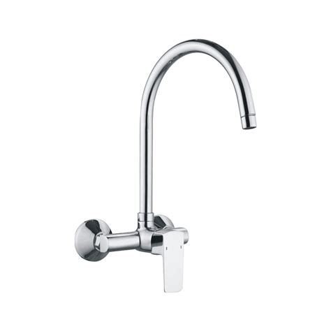 Om S Modern Wall Mounted Single Lever Sink Mixer For Kitchen Size