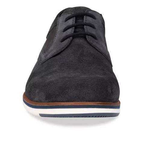 Derbies MARINE Homme CUIR A Enfiler DENIM SIDE CUIR