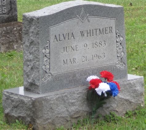 Alvia Whitmer 1883 1963 Mémorial Find a Grave