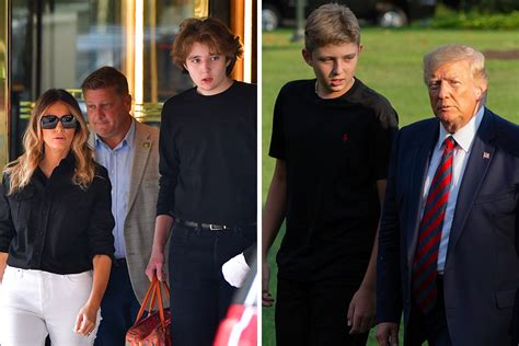 Inside the secret life of Barron Trump as mom Melania says 15-year-old ...