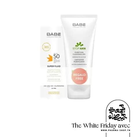Babe Super Fluid Matifiant Spf Ml Stop Akn Cleansing Gel M