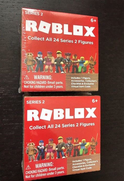 ROBLOX SERIES 2 - Full BOX CASE of 24 Blind Mystery Cubes Figures New ...