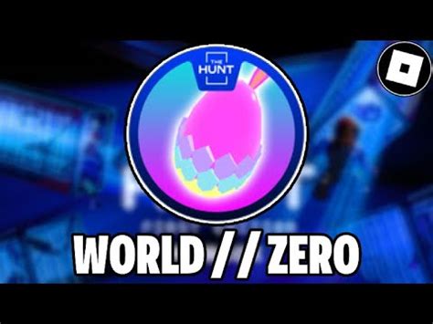 Event How To Get The Hunt First Edition Badge In World Zero Youtube