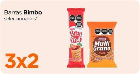 Chedraui 3 X 2 En Barras Alimenticias Bimbo