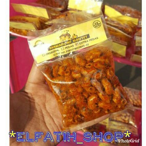 Jual Makroni Bantet Extra Pedas Makaroni Bantet Extra Pedas Cemilan