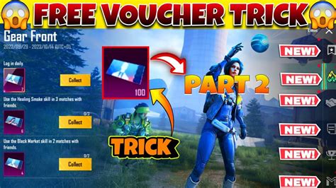 Free Character Voucher Trick Gear Front Pubg Pubg New Event New