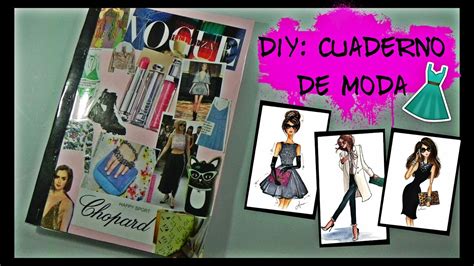 Diy Fashion Cuaderno De Moda Youtube