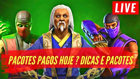 MK Mobile Pacotes Pagos Hoje Pacotes E Dicas YouTube