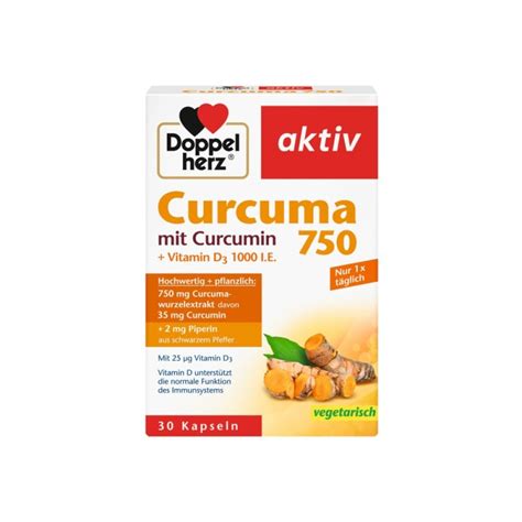 Doppel Herz Curcuma 750 30 Cps Markfarm Apoteka