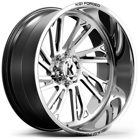 Kg1 Forged Kf009 Yaz 20x10 Polished Rev Wheels And Rims