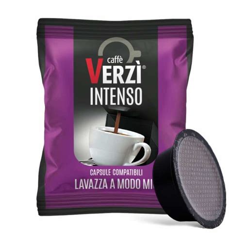 Capsule Caff Verz Miscela Intenso Compatibili A Modo Mio