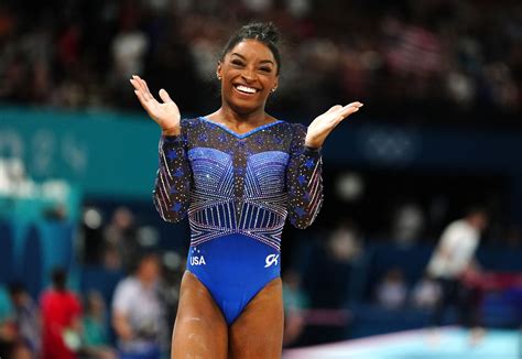 Simone Biles Wins The 2024 Olympic Individual All Around Title