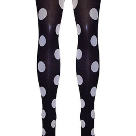 Polka Dot Tights Etsy