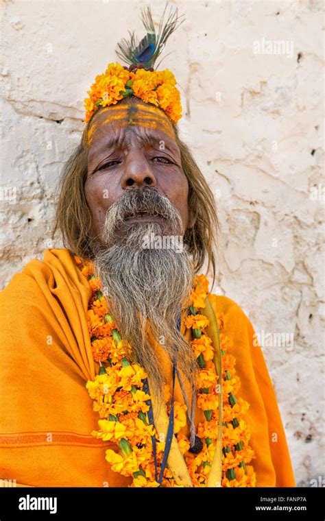 Pushkar Sadhu Holy Man Hi Res Stock Photography And Images Alamy