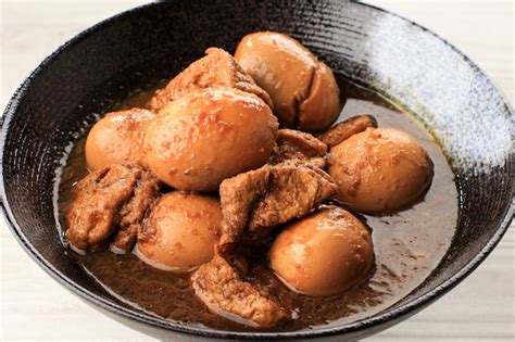 Semur Telor Tahu Es Un Plato Tradicional De Indonesia Hecho Con Huevo