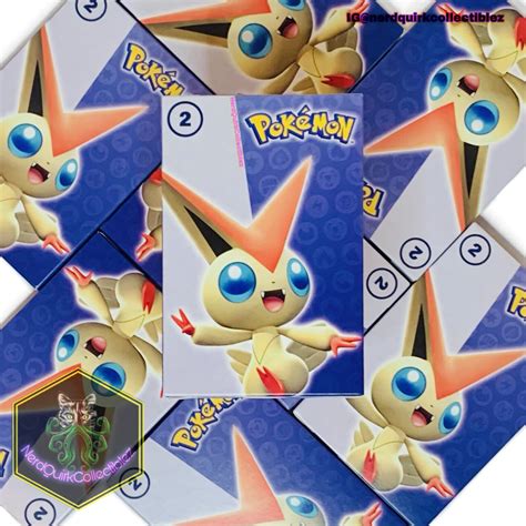 Victini 2 Pokemon Mcdonalds Battle Match Card Game 2022 Happy Meal Toy