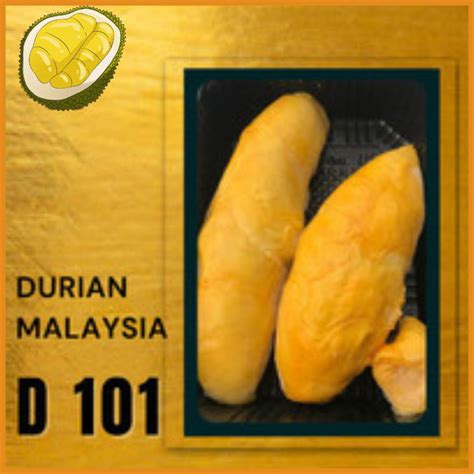 Jual Durian Musangking Duren Malaysia Gr Premium Musang King Frozen