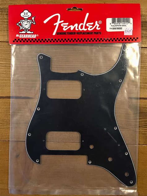 Fender Hh Pickguard Strat With Floyd Rose 0090789002 Reverb