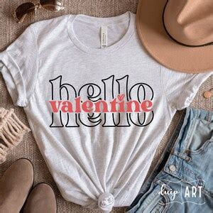 Hello Valentine Svg Hello Love Svg Valentine Svg Love Svg Heart Svg