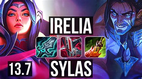 IRELIA Vs SYLAS MID Quadra 900 Games 800K Mastery Dominating