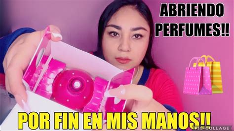 ABRIENDO PERFUMES PERFUMES MUY DESEADOS YouTube