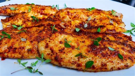 Easy And Delicious Oven Baked Tilapia Fillets