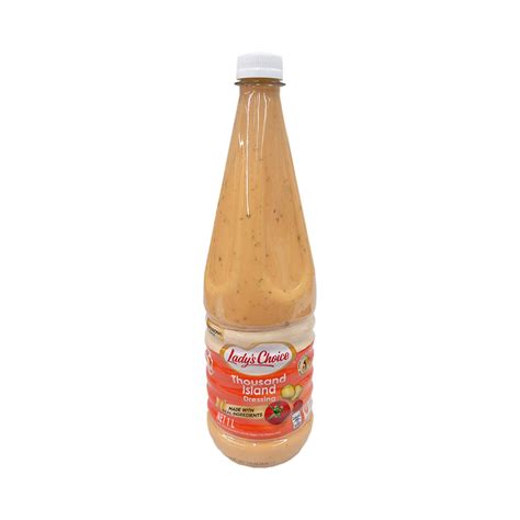 Ladys Choice Thousand Island Dressing 1l