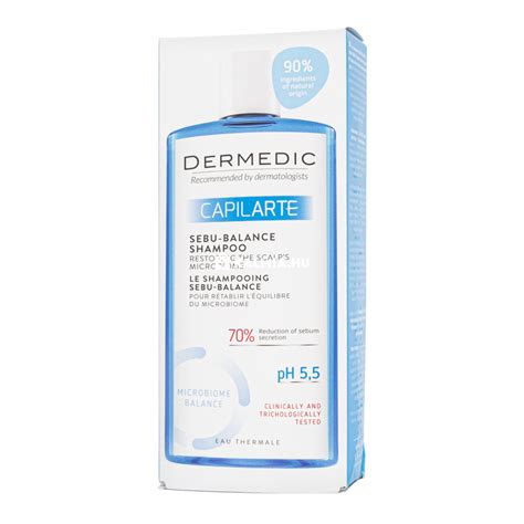 Dermedic Capilarte Sebu Balance sampon 300 ml Online vásár