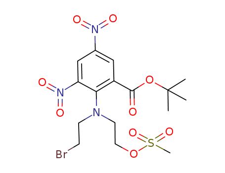 Tert Butyl 2 2 Bromoethyl 2 Methylsulfonyl Oxy Ethyl Amino 3 5