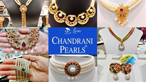 Chandrani Pearls Great Collection Of Pearl Choker Necklace Bracelet