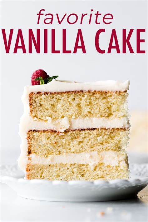 Sallys Baking Addiction Vanilla Cake Lasootactical