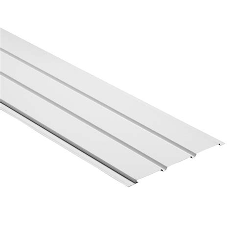Durabuilt 12 In X 144 In 120 White Aluminum Solid Soffit At