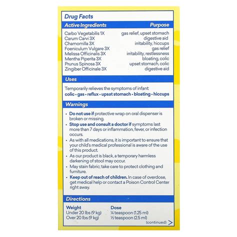 Colic Calm Colic Gas Reflux For Infants 2 Fl Oz 59 Ml