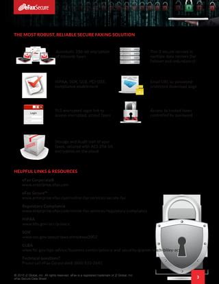 Efax Corporate Secure Faxing Online Datasheet Pdf