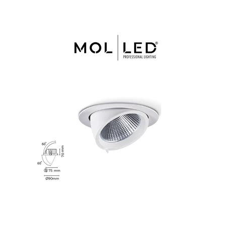 10W Sıva Altı Led Salyangoz Spot Molled Aydınlatma