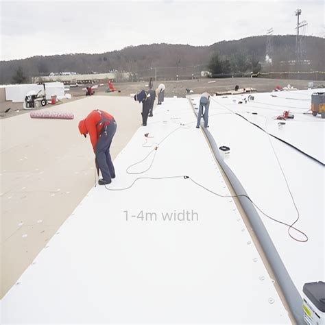 Mm Fleece Backed Tpo Waterproofing Membrane For Industrial And Civil