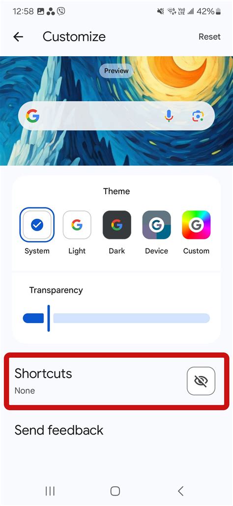 google search widget   game changer