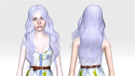 Skysims 160 Wavy Hairstyle Retextured By Sjoko Sims 3 Hairs